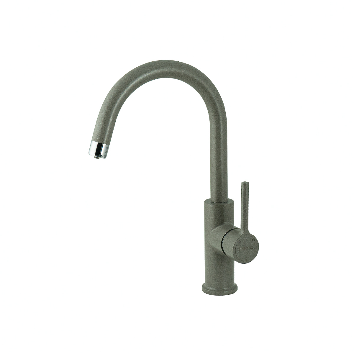 Изображение товара Смеситель для кухни однорычажный Lemark Lm3073 высота 20.8 см цвет темно-серый