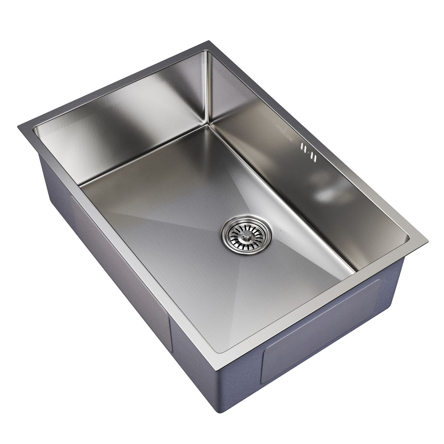 Изображение товара Врезная кухонная мойка Mixline 548572 44x65x22 см с нержавеющей стали