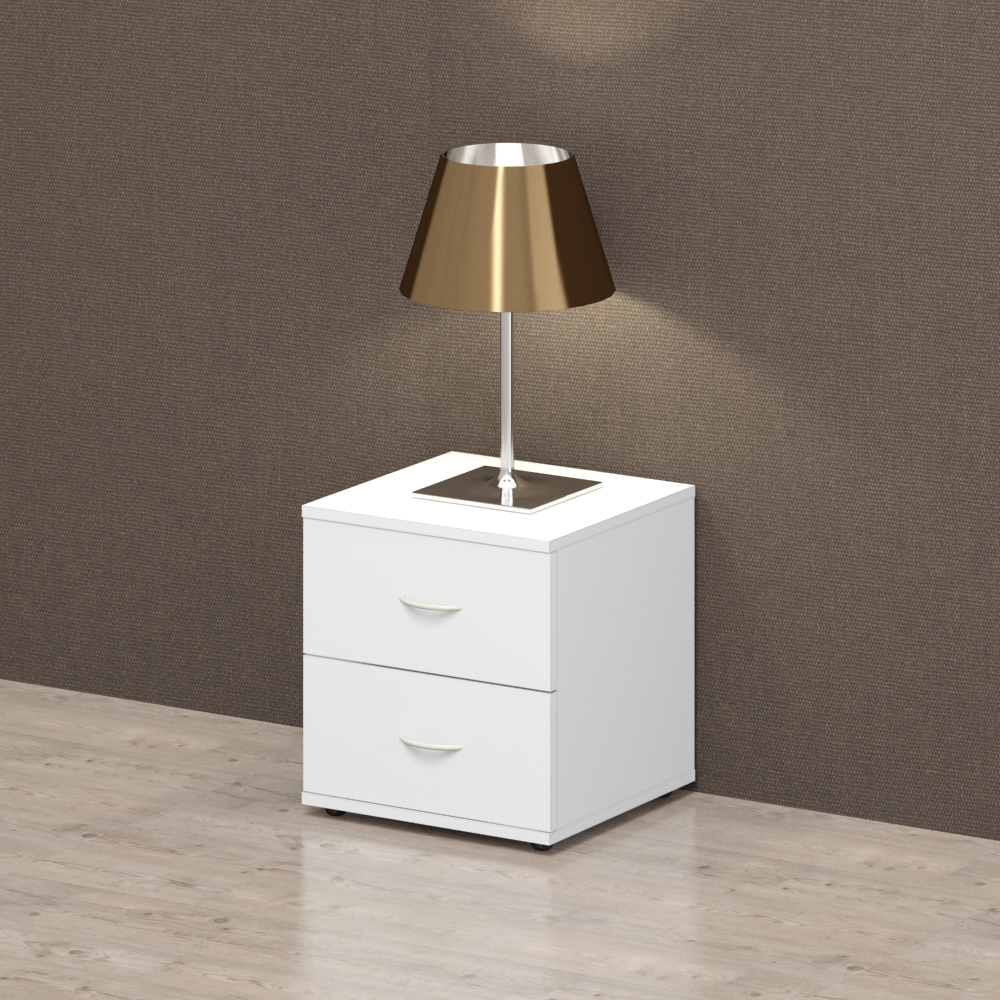 Изображение товара Тумба с выдвижными ящиками Феликс Верона 40x44.5x38.6 см белая классика