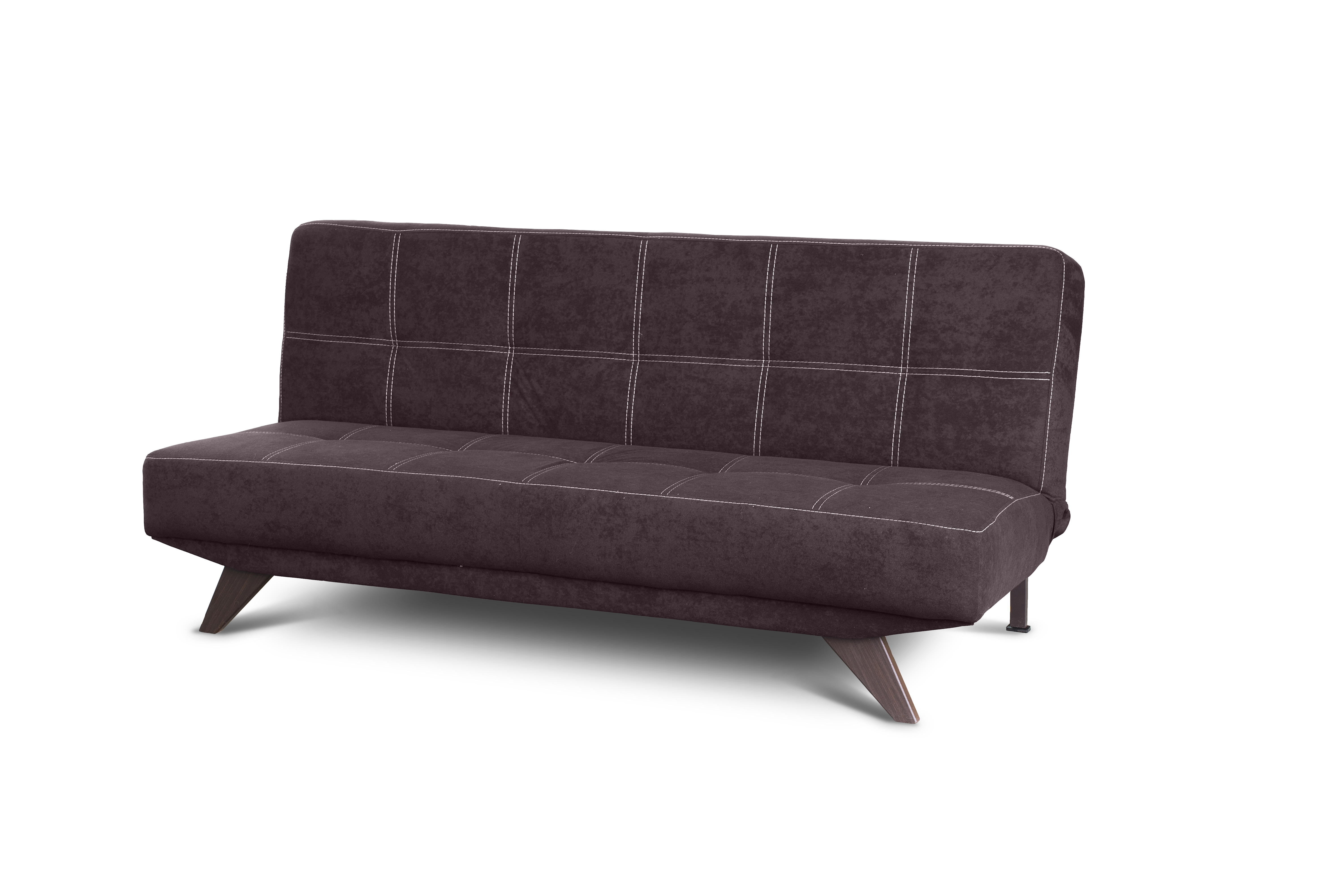 Изображение товара Диван Смк Эрик 190x86x88 см микровелюр цвет шоколад