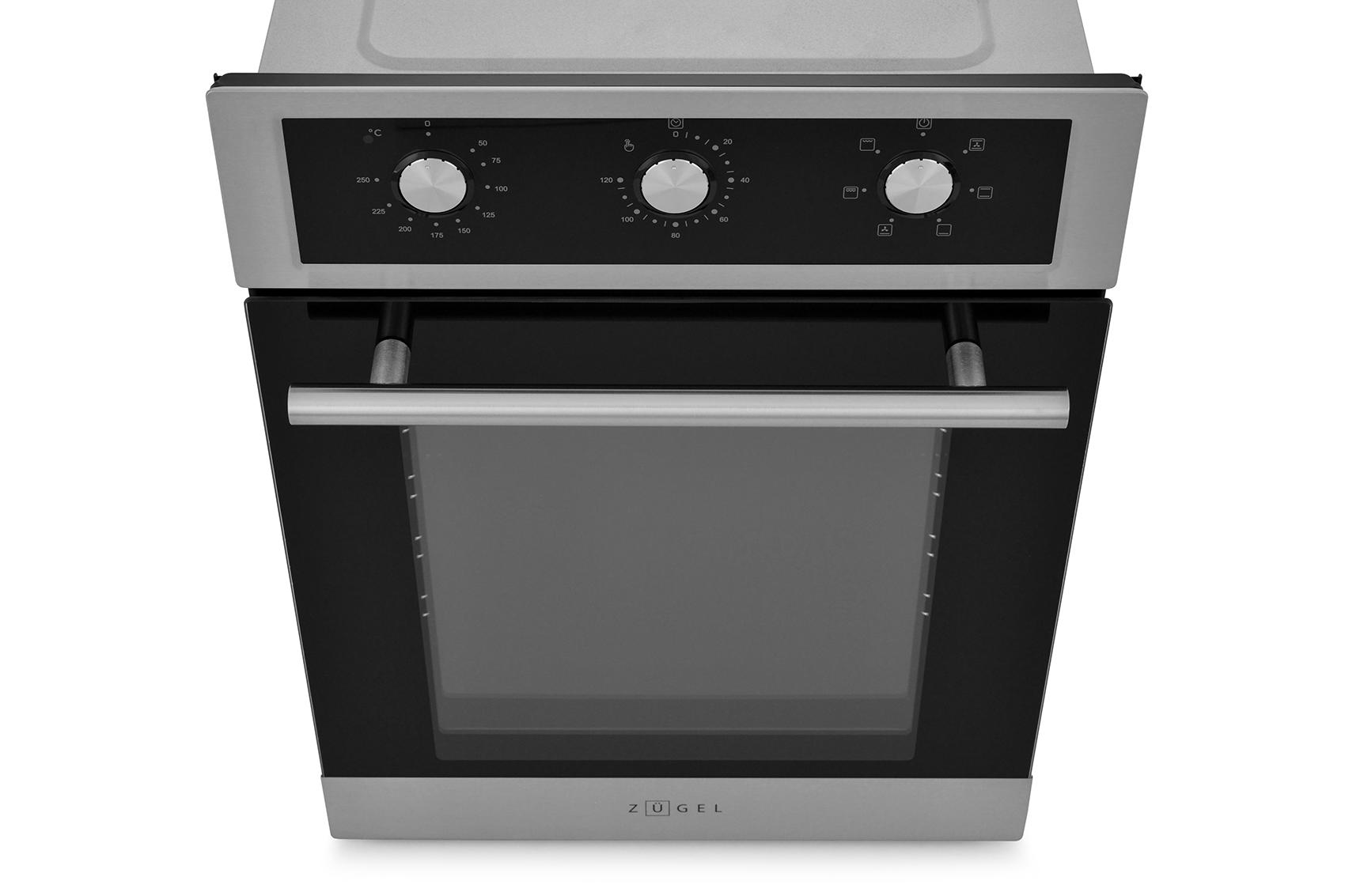 Изображение товара Электрический встраиваемый духовой шкаф Zugel Zoe451x 50л серебристый