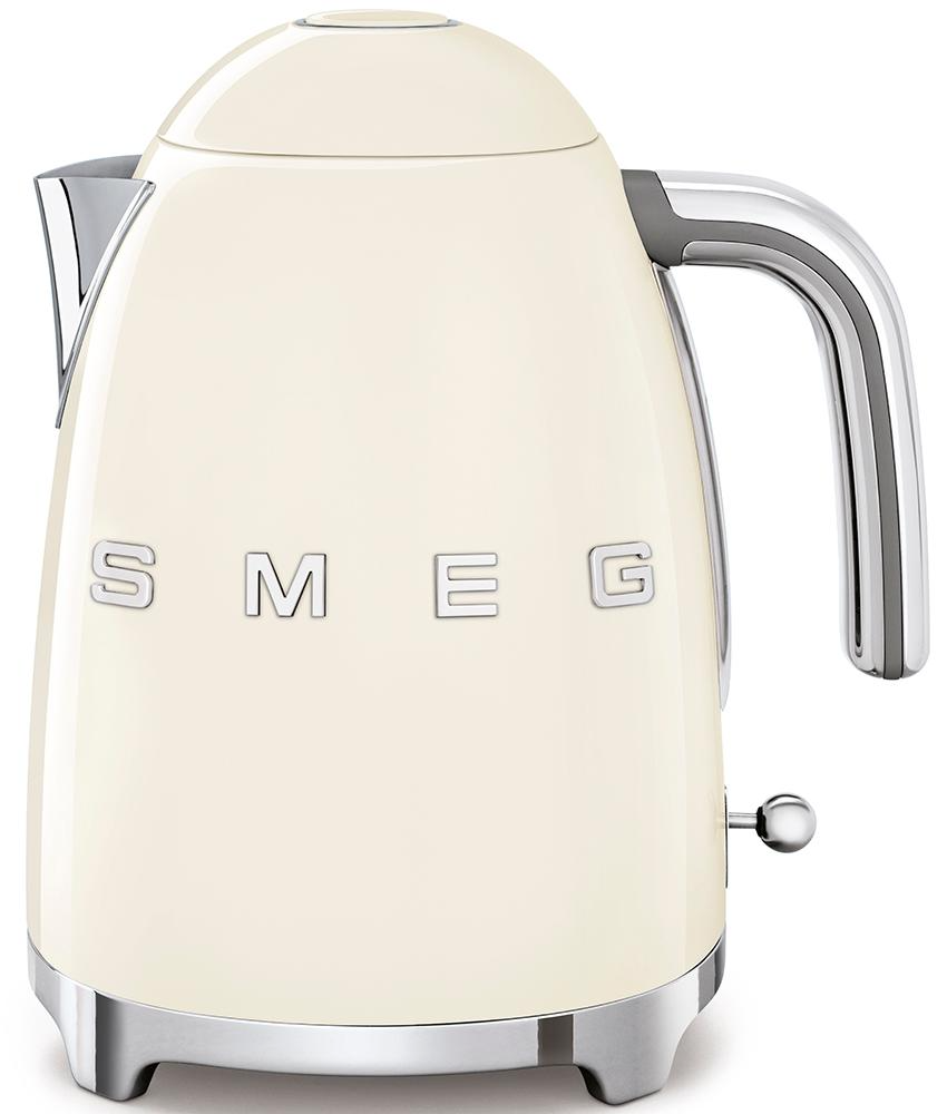 Изображение товара Электрический чайник Smeg Klf03creu 1.7 л нержавеющая сталь цвет кремовый