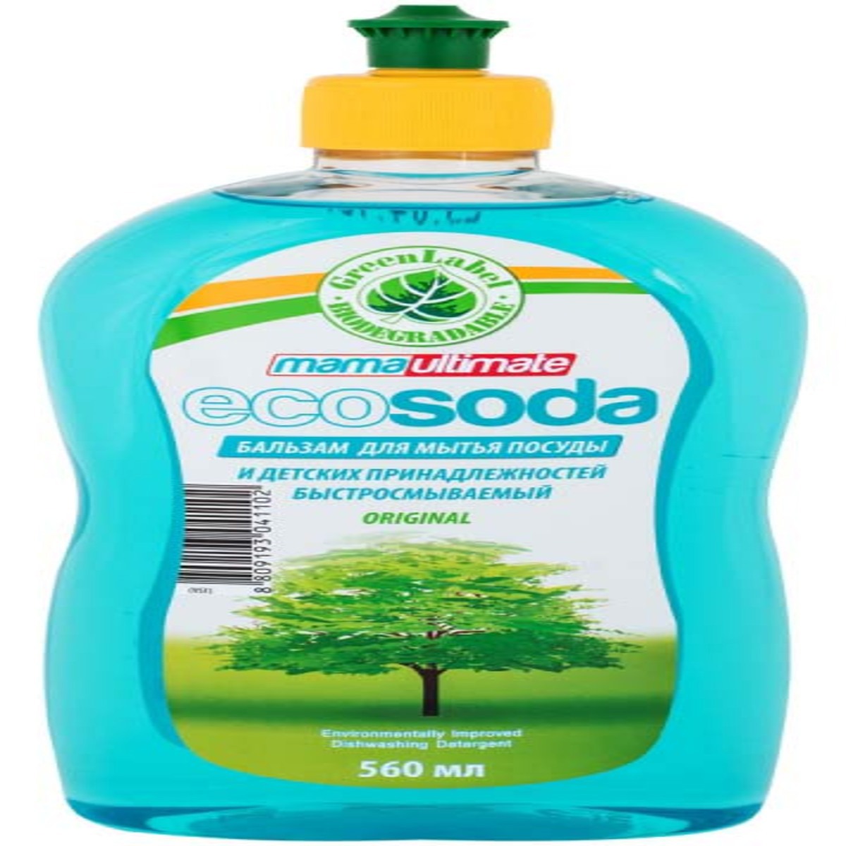 Изображение товара Бальзам для мытья посуды Mama lemon Ecosoda 560 мл