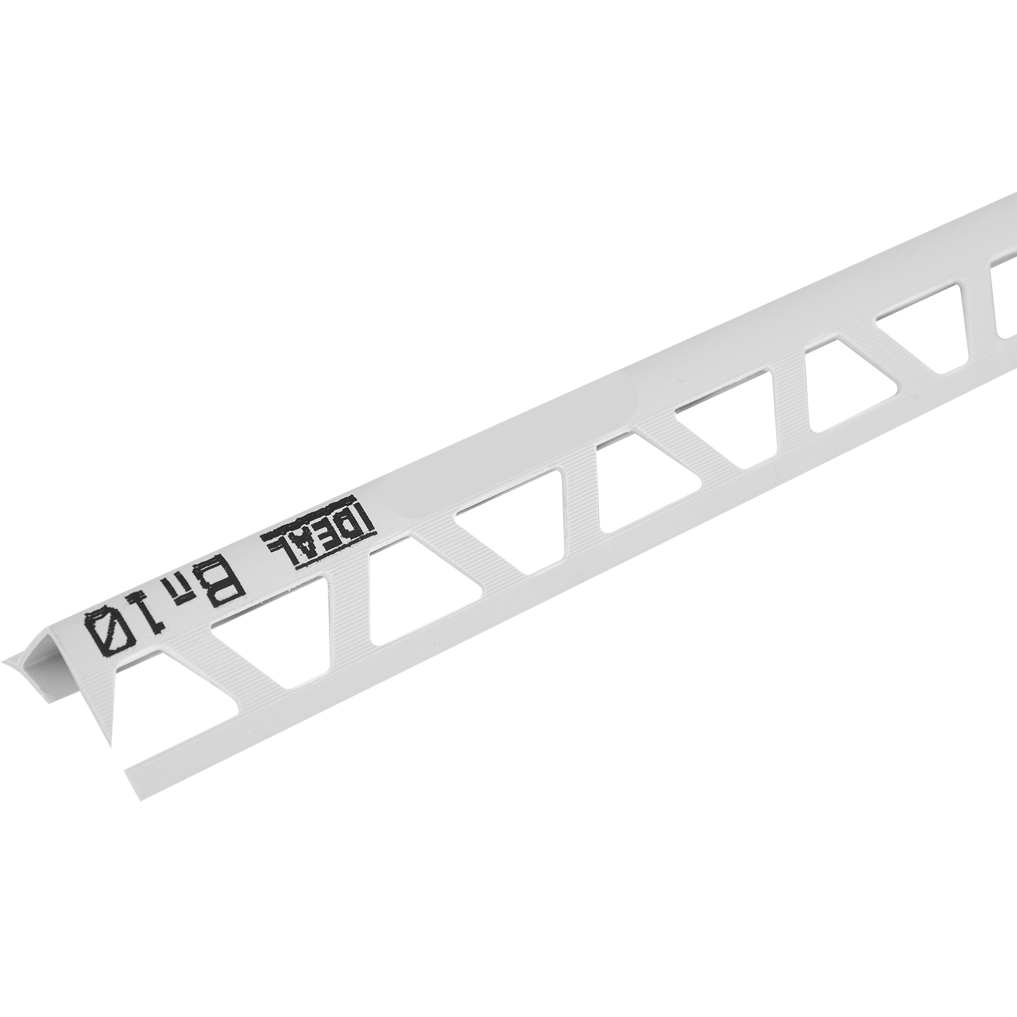 Изображение товара Профиль внутренний угол Ideal 250 см ПВХ цвет светло-серый