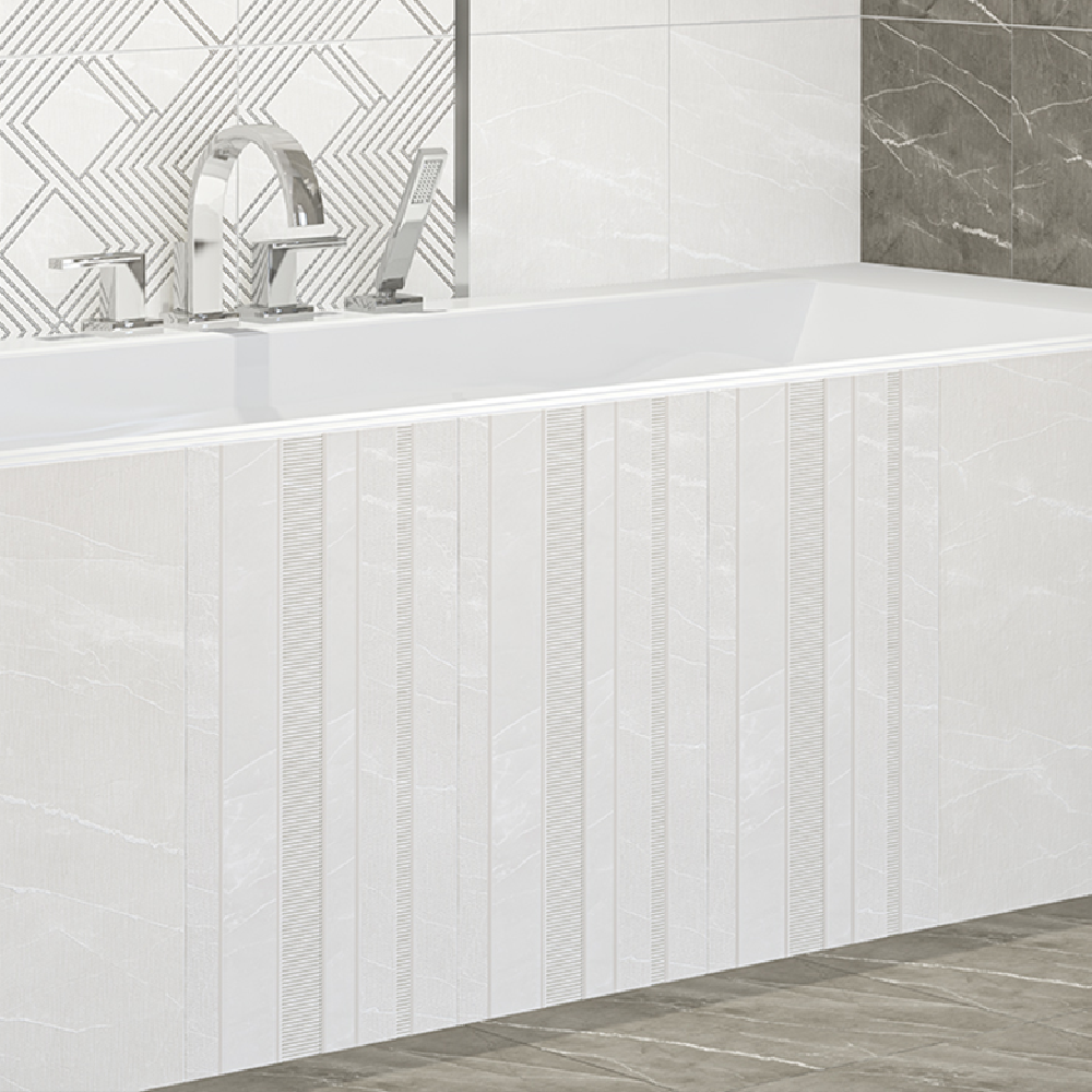 Плитка настенная Azori Hygge Light Mix 31.5x63 см 1.59 м² камень цвет ...