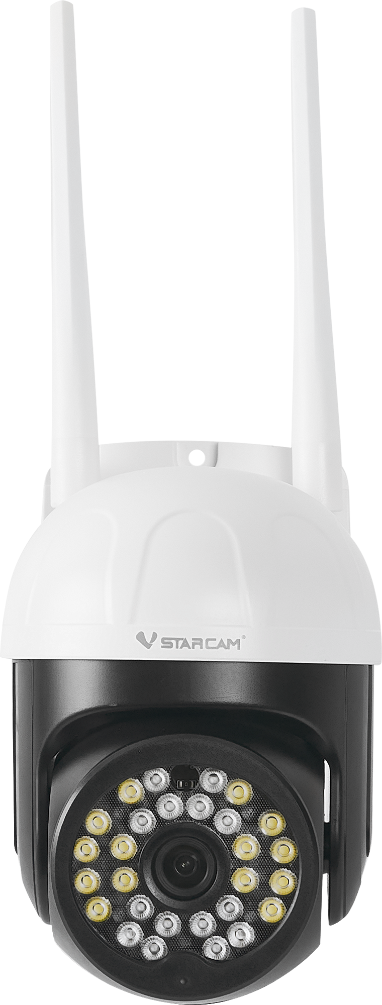 IP камера внутренняя/уличная Vstarcam C9837RUSS 3 Мп 1080P Full HD с Wi-Fi цвет белый - 1