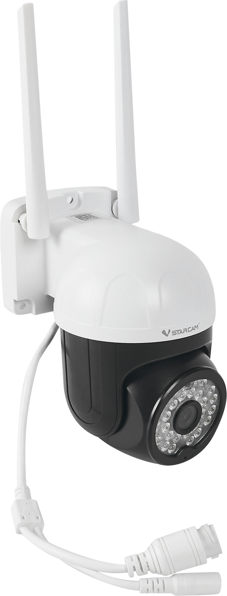 IP камера внутренняя/уличная Vstarcam C9837RUSS 3 Мп 1080P Full HD с Wi-Fi цвет белый - 2