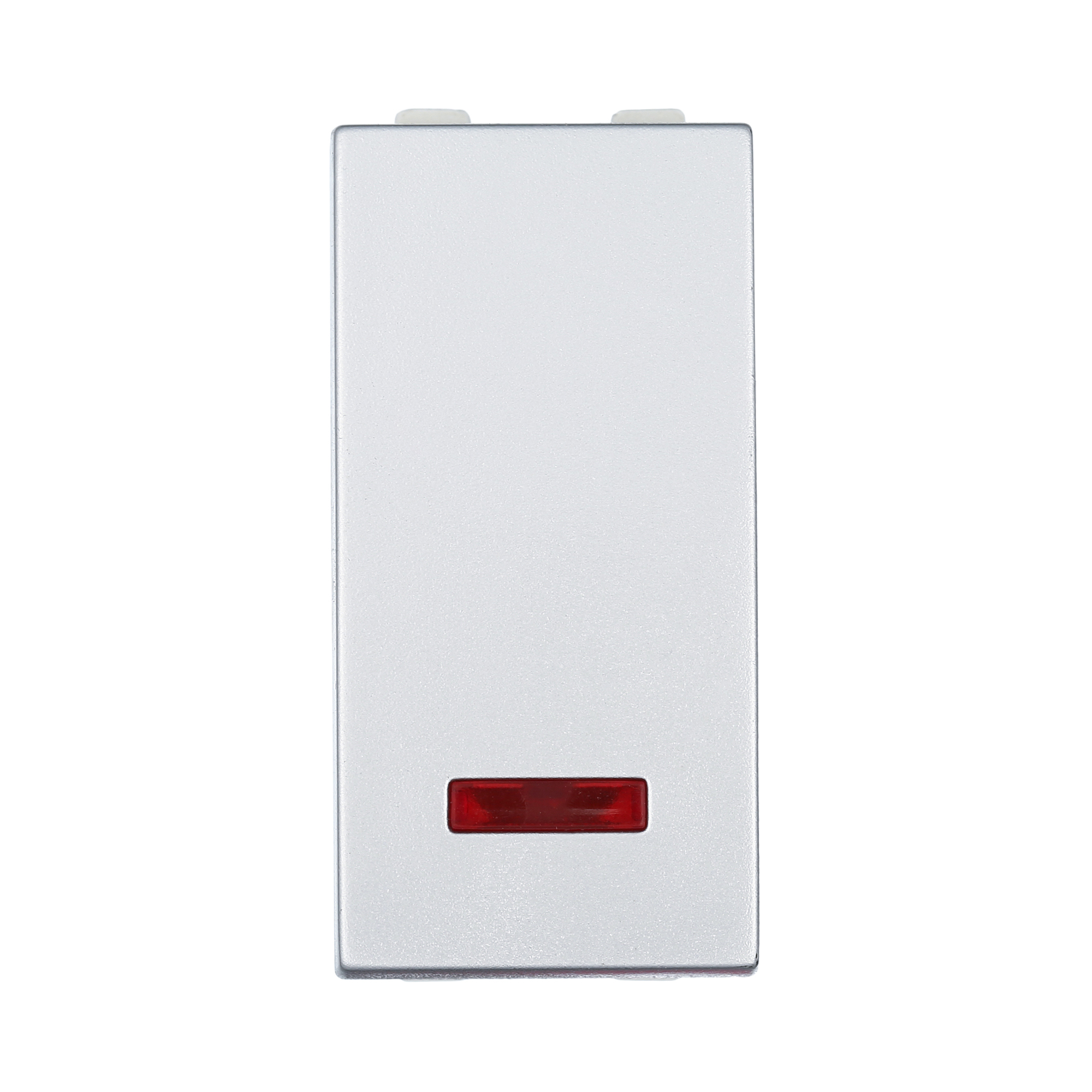 Изображение товара Выключатель LK45 850303-1 встроенный 1 клавиша серебристый Экопласт