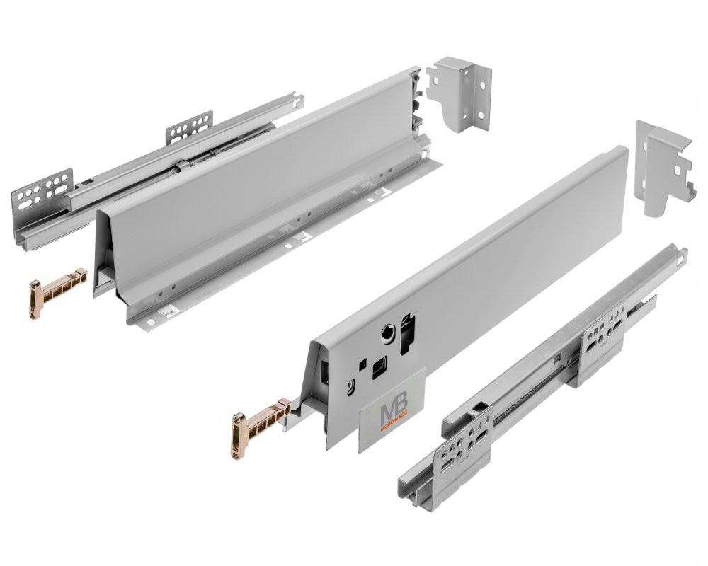Изображение товара Модерн Бокс под духовку H-68 L-450 серый мебельная система выдвижения