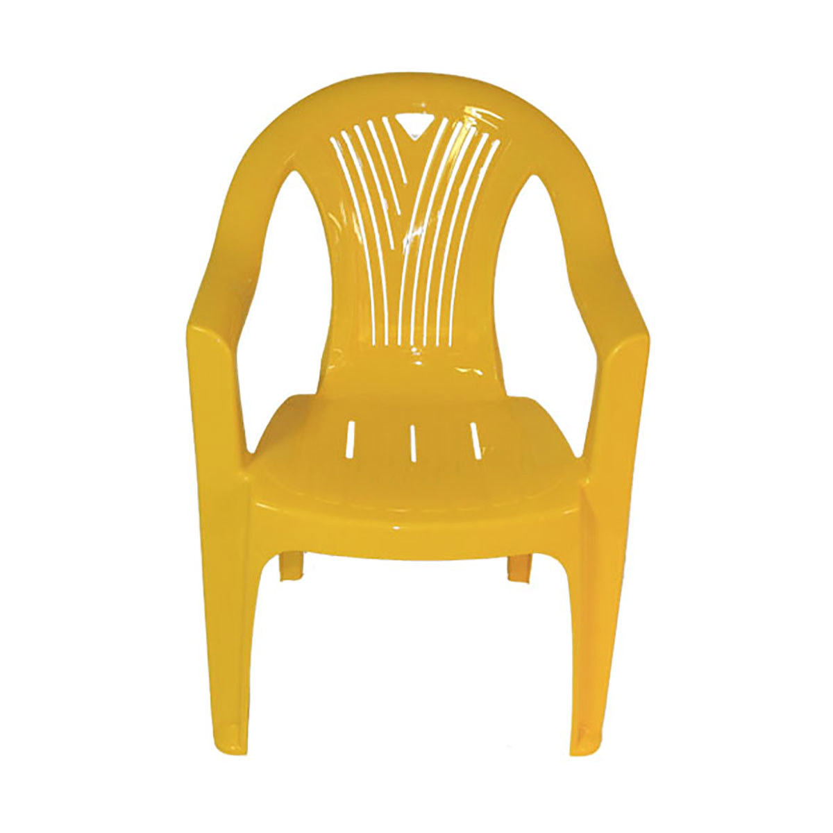 Изображение товара Садовый пластиковый стул Стандарт 217503 разноцветный 64x83x60 см