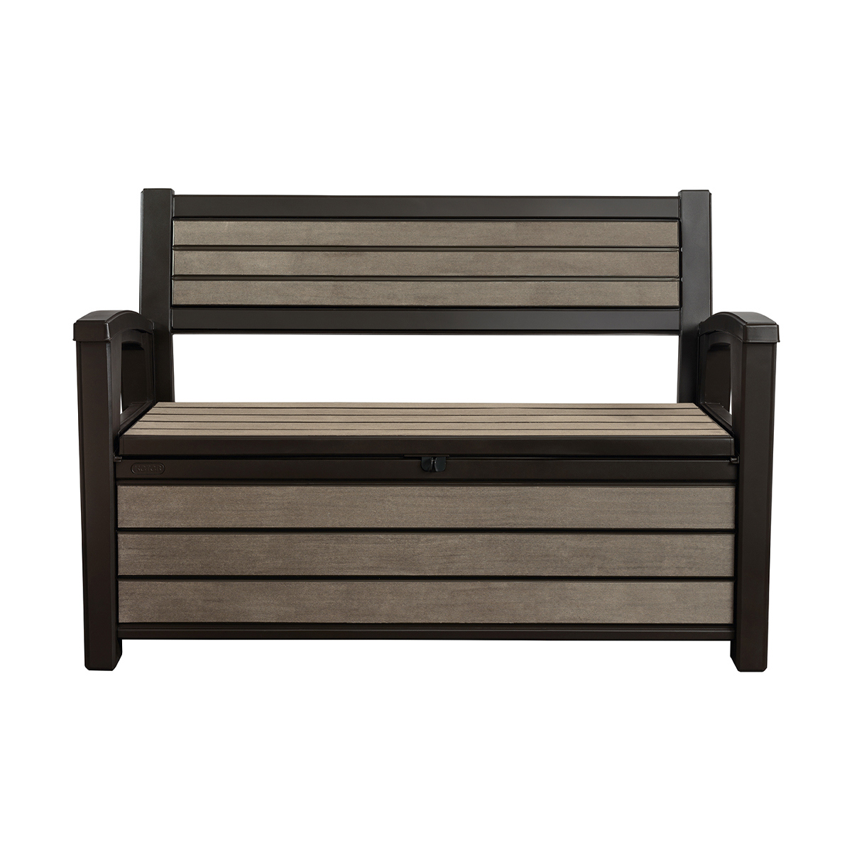 Изображение товара Скамья садовая Keter HUDSON STORAGE BENCH 74 см х 20 см х 133 см пластик разноцветный