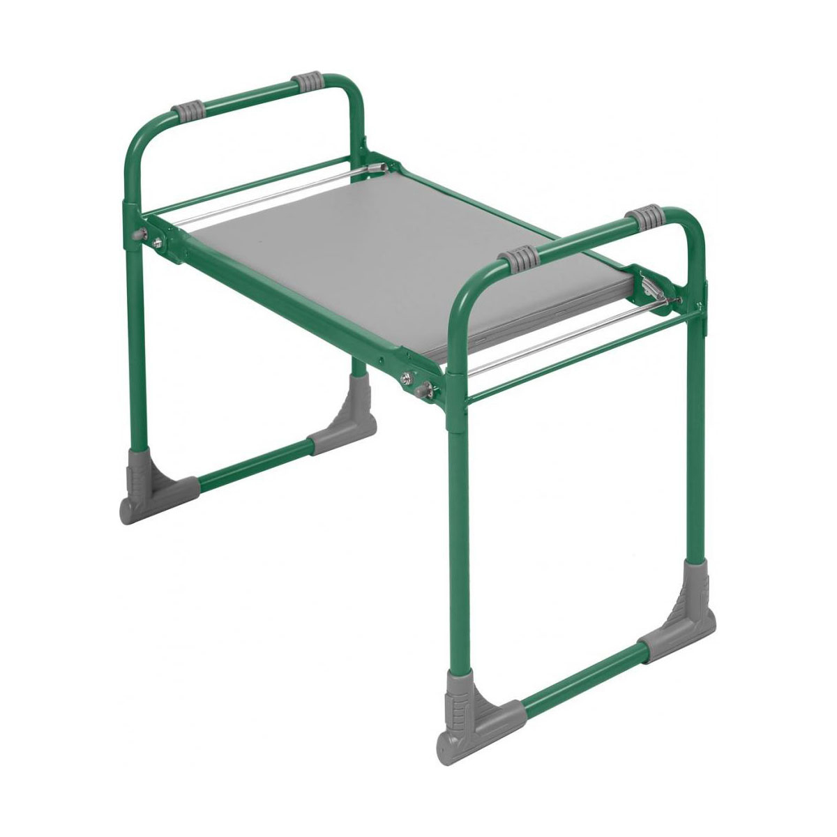 Изображение товара Складная садовая скамья Nika 210208 металлическое основание мягкое сиденье разноцветная