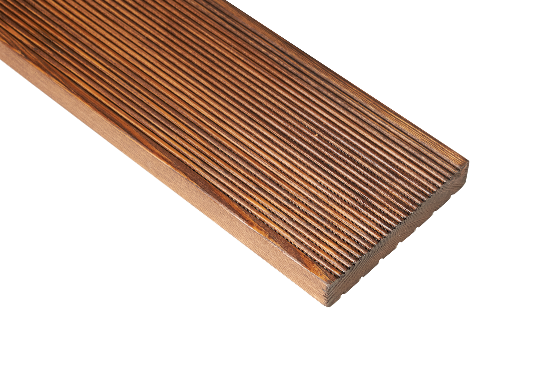 Изображение товара Террасная доска Lignum Термо-Лиственница сорт AB 2500х142х27мм вельвет 1.7м² 4шт