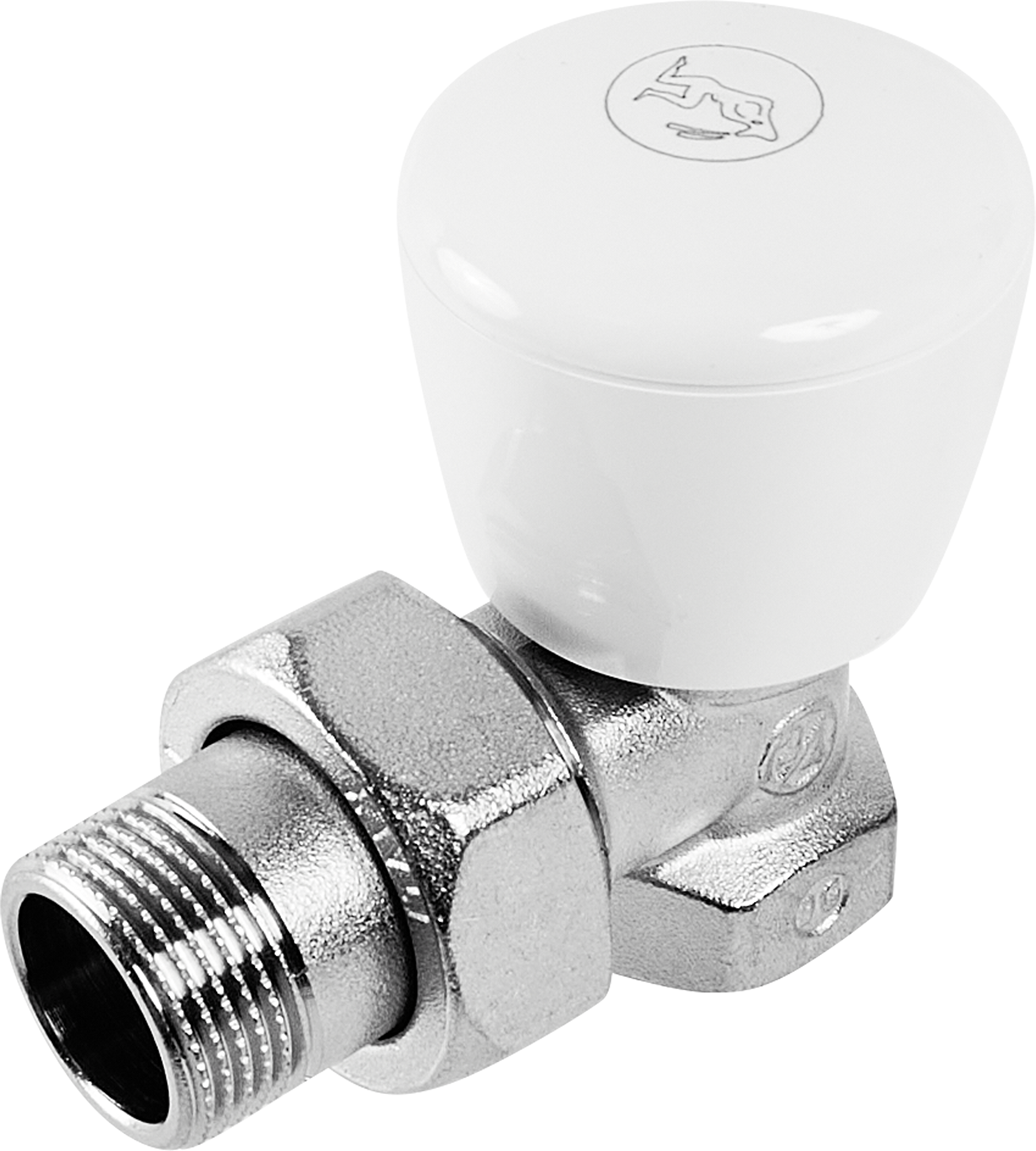 Изображение товара Вентиль регулирующий для радиатора угловой Giacomini 3/4" латунь