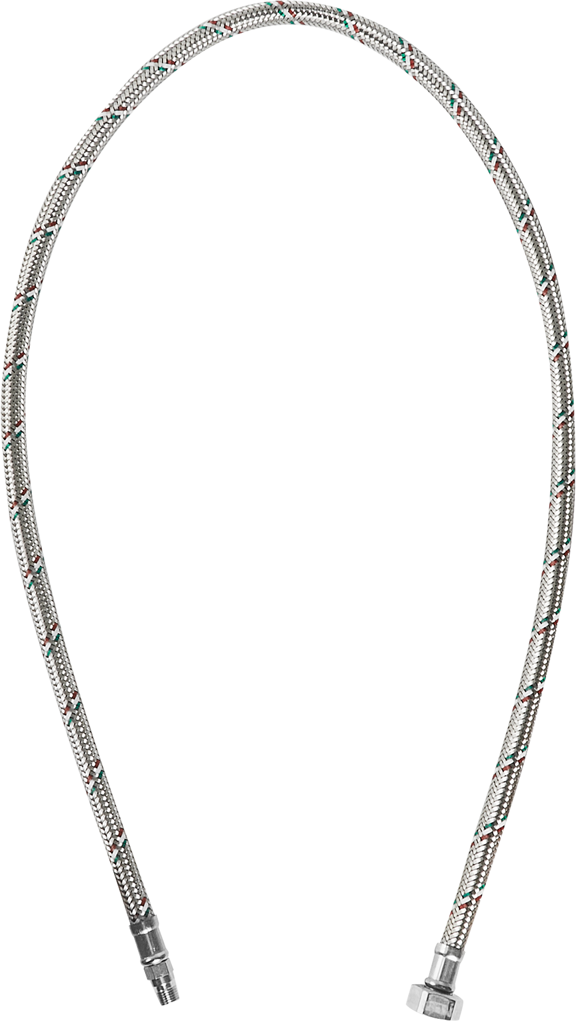 Изображение товара Гибкая подводка для смесителя UNI-FITT М10x15 1/2 80 см со штуцером