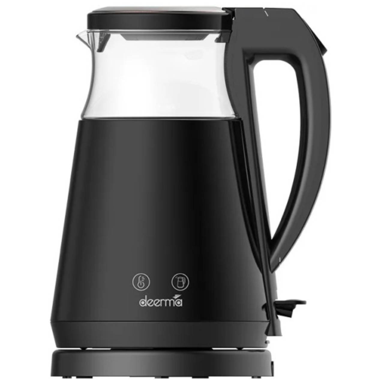 Изображение товара Электрический чайник Deerma Dem-sh90w 1.7 л пластик и металл цвет черный