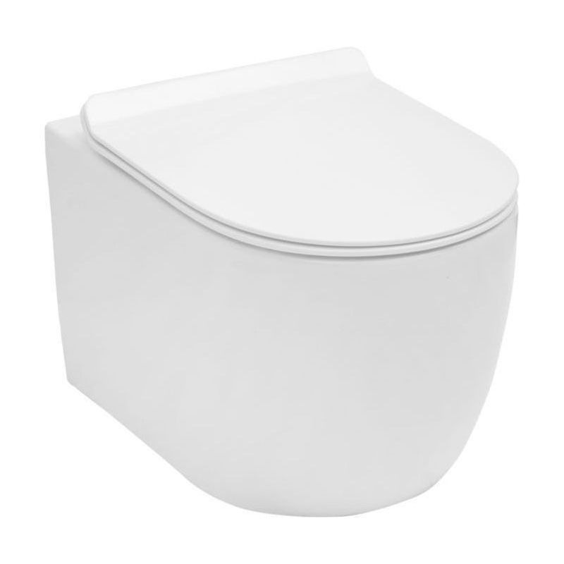 Изображение товара Подвесной унитаз Aquanet CETUS-W безободковый с сиденьем микролифт