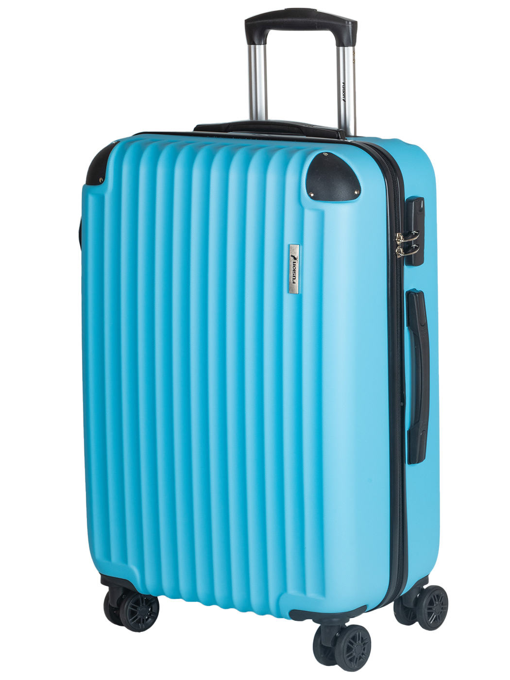 Изображение товара Легкий и прочный чемодан Fusion Fts-1001-s из ABS пластика голубой 40 л