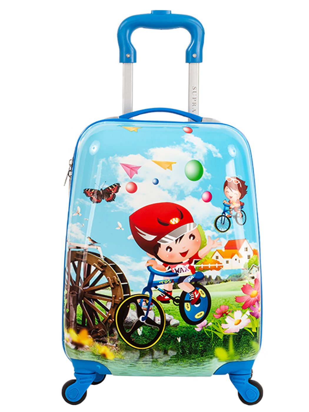 Изображение товара Чемодан Supra STS-1005-B детский голубой легкий 22 л