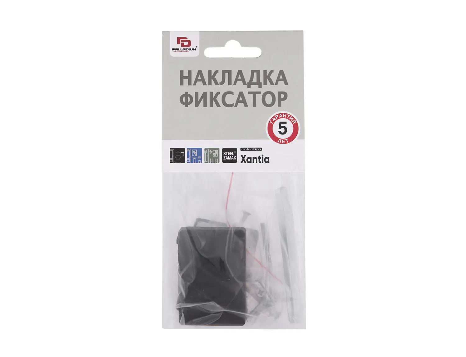 Накладка Palladium X BK Black, ЦАМ, цвет черный - 3
