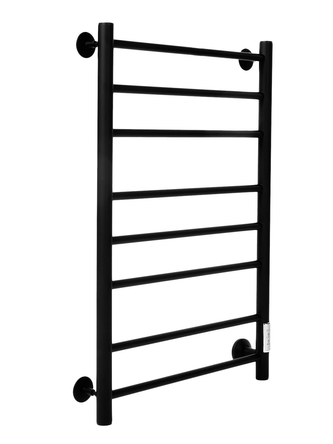 Изображение товара Электрический полотенцесушитель Ариано В10 500x800 мм 70 Вт лесенка черный матовый