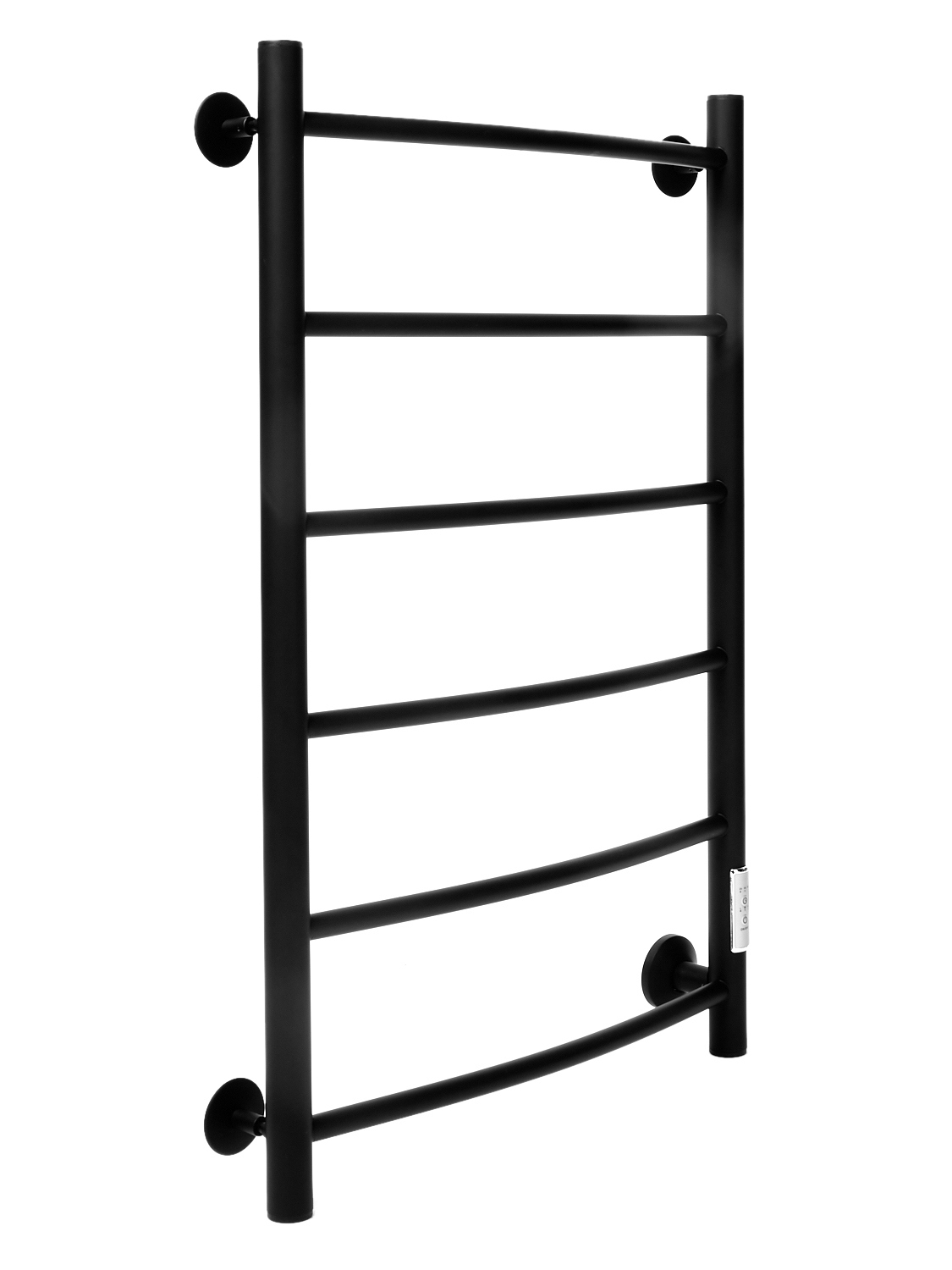 Изображение товара Электрический полотенцесушитель Ariano В4 500x800 мм 70 Вт лесенка черный матовый
