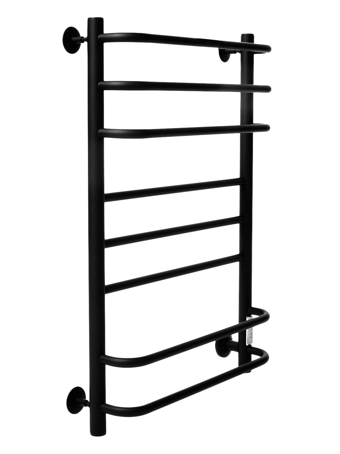 Изображение товара Полотенцесушитель электрический Ariano В9/10 500x800 мм 70 Вт лесенка цвет черный матовый