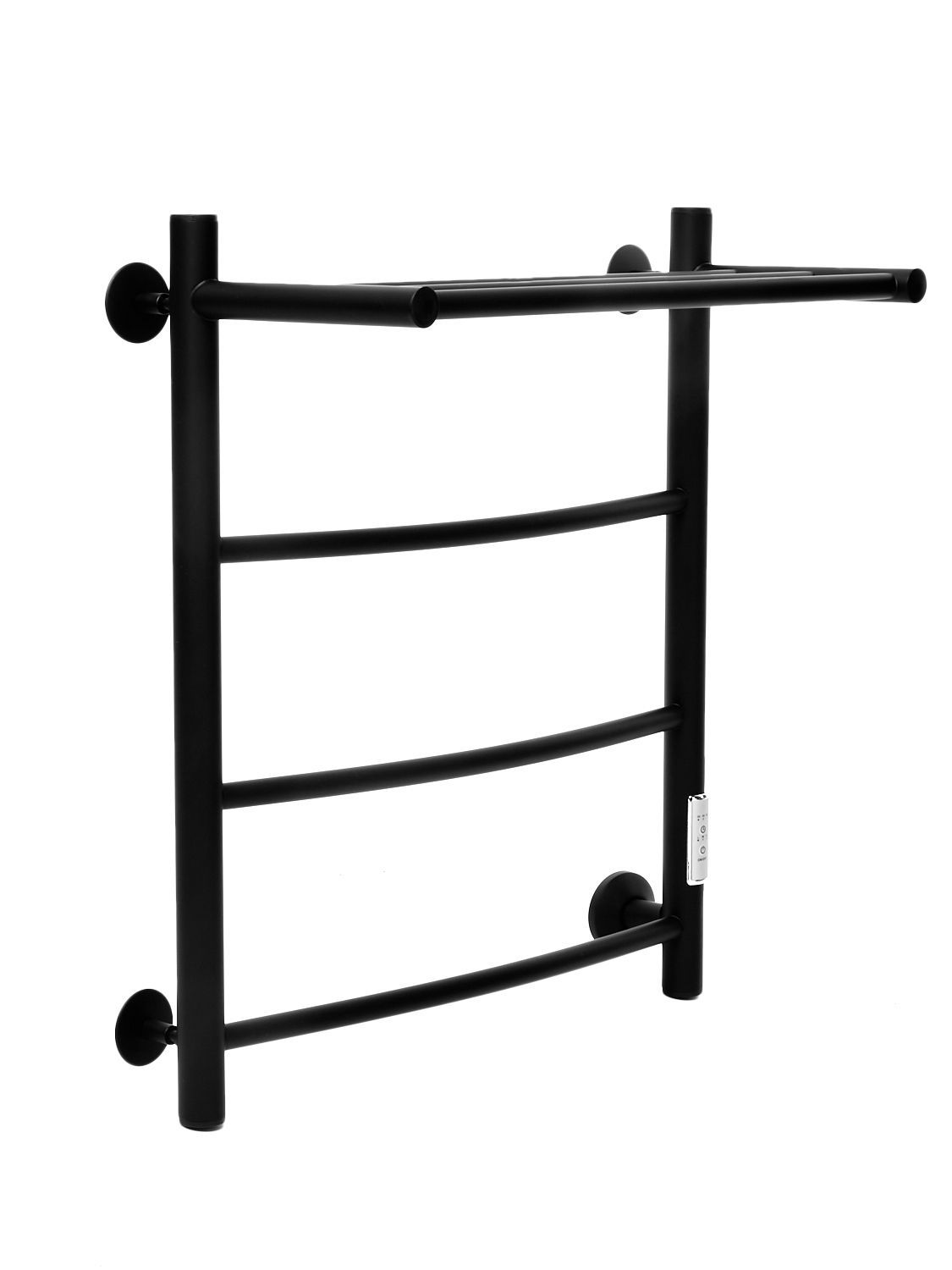 Изображение товара Полотенцесушитель электрический Ariano В4 500x600 мм 70 Вт черный матовый