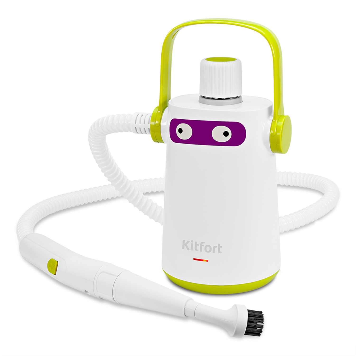 Изображение товара Парoочиститель KITFORT KT-9109-2 бело-салатовый эффективное убранство без химии