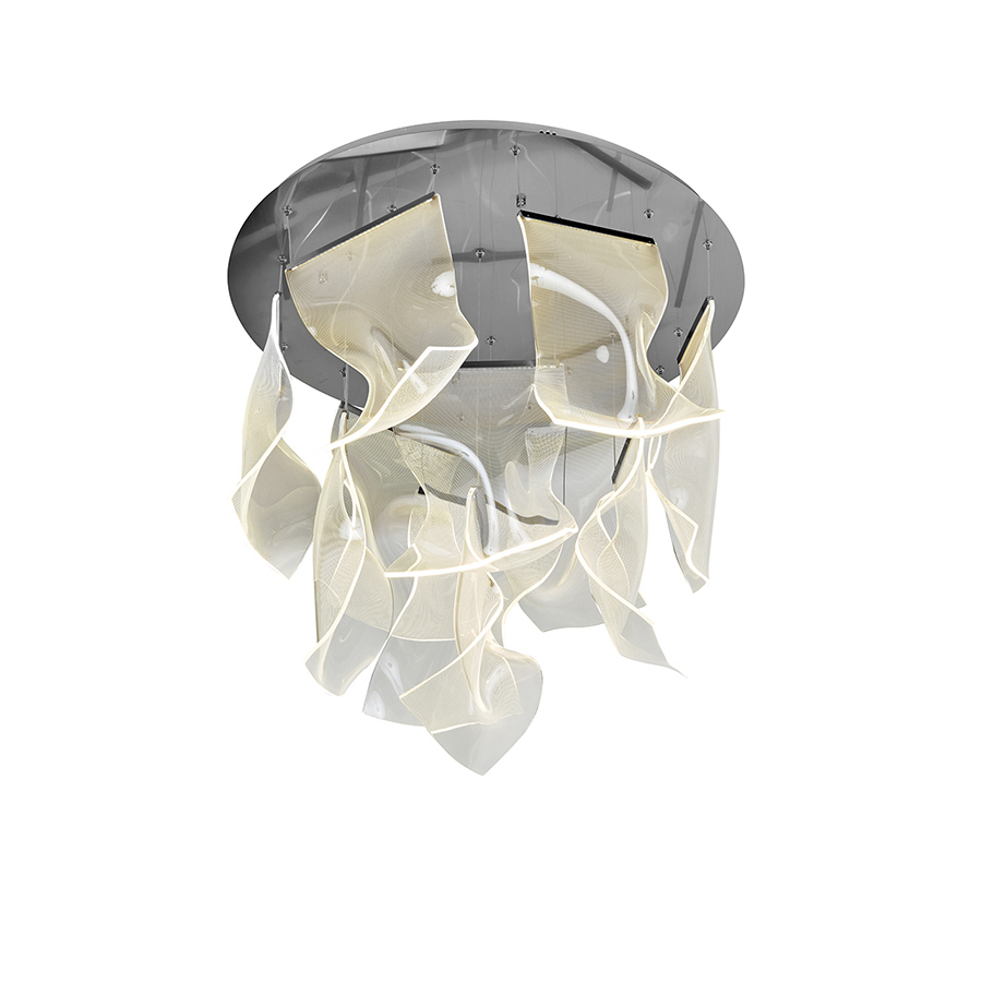 Изображение товара Светильник подвесной светодиодный KINK LIGHT 08035-11.02 Лиора 25 м² нейтральный белый свет цвет хром