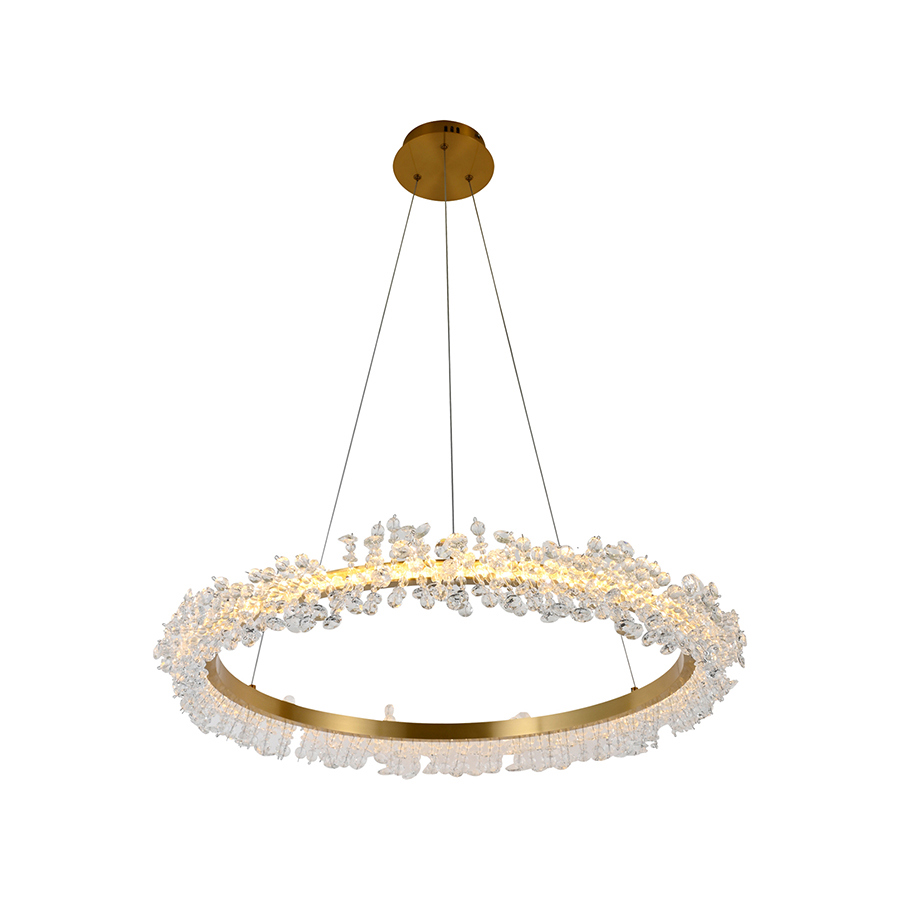 Изображение товара Подвесной светильник KINK LIGHT Лаура нейтральный белый золото 12 м²