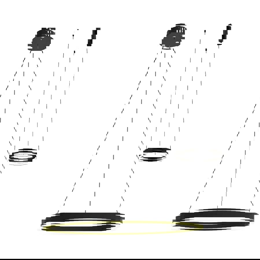 Изображение товара Подвесной светодиодный светильник KINK LIGHT 08212.19A 3000K черный потолочный