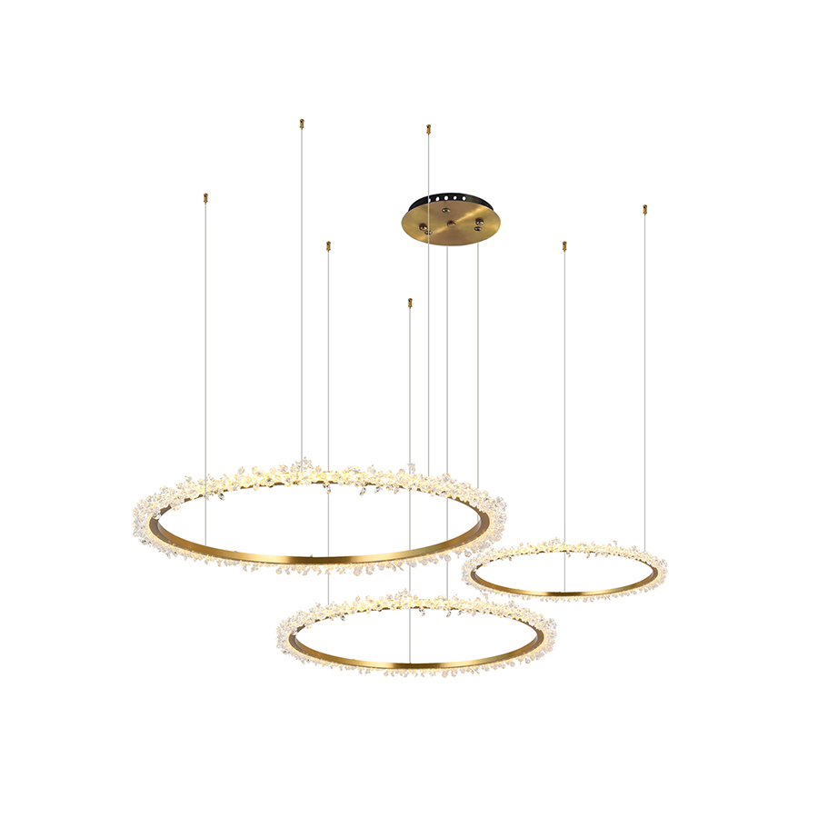 Изображение товара Подвесная люстра KINK LIGHT ЛаураЛюкс 08454-40+60+80P.36 современная дизайнерская модель