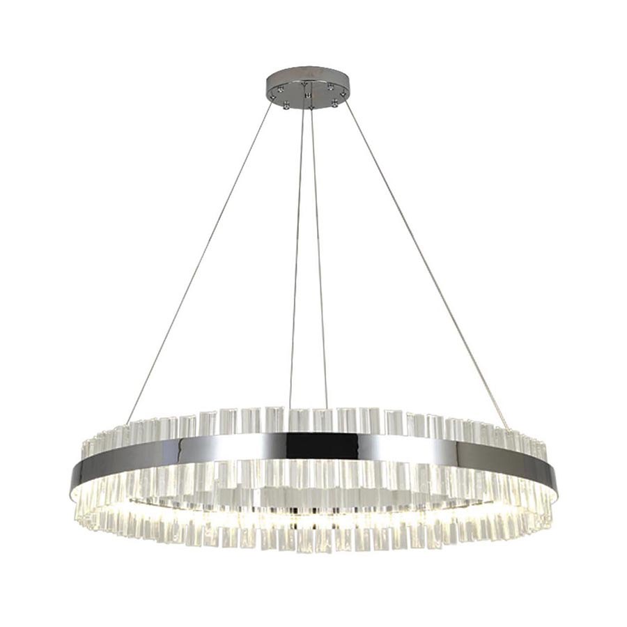 Изображение товара Подвесной светодиодный светильник KINK LIGHT Лира 12 м² нейтральный белый хром