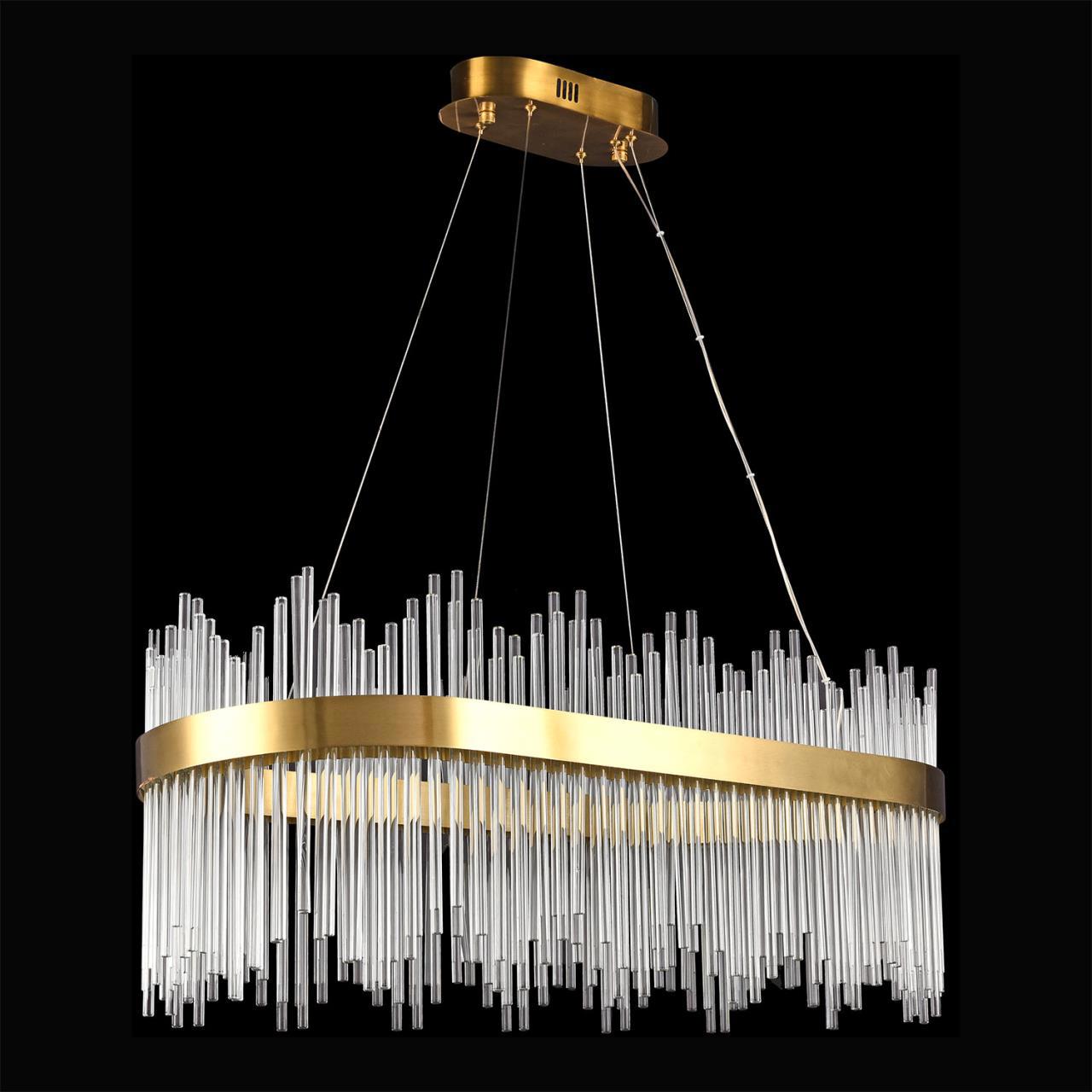 Изображение товара Светильник подвесной светодиодный Lussole LSP-8622 Conecuh 3 м² нейтральный белый свет цвет бронза