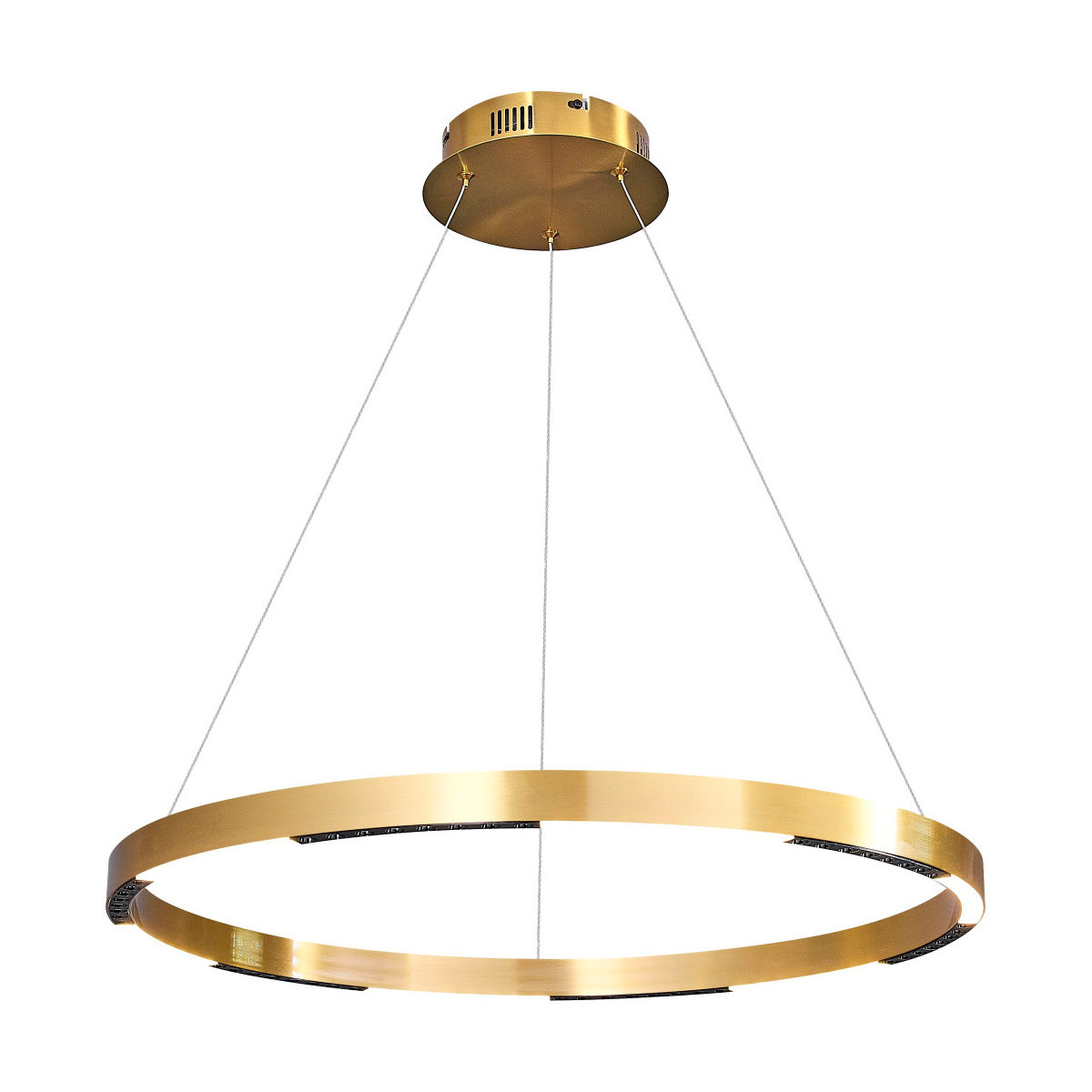 Изображение товара Люстра потолочная светодиодная MYFAR MR1240-PL Lucas 14 м² латунь стиль Современный