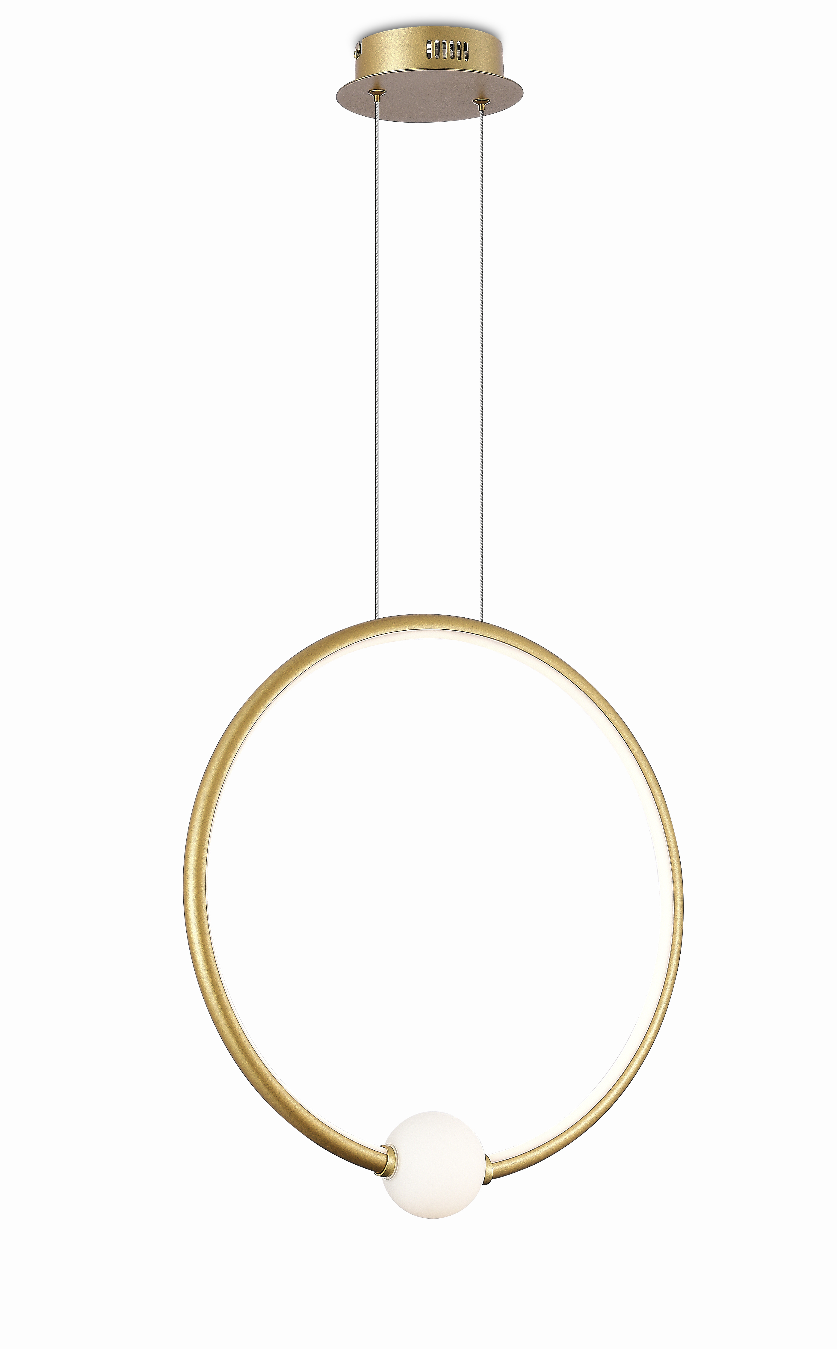 Изображение товара Подвесной светильник MYFAR MR1130-PL серия Victory теплый белый свет золото