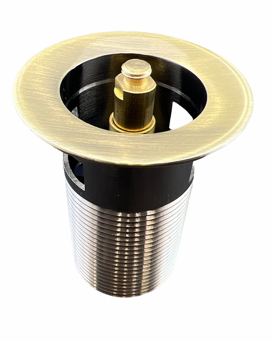 Изображение товара Донный клапан для ванны и душевой кабины OUTE бронза 90 мм