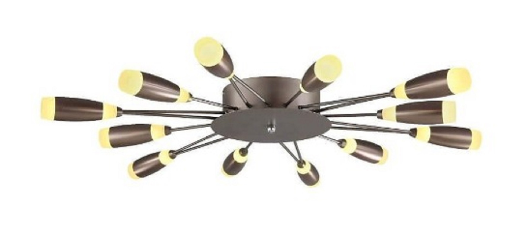 Изображение товара Светильник подвесной светодиодный HOROZ ELECTRIC HRZ00002180 нейтральный белый свет цвет хром