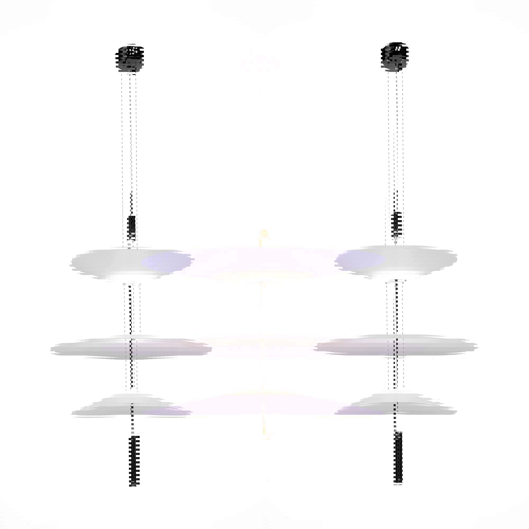 Изображение товара Светильник подвесной светодиодный ST LUCE SL6101.403.01 черный/белый