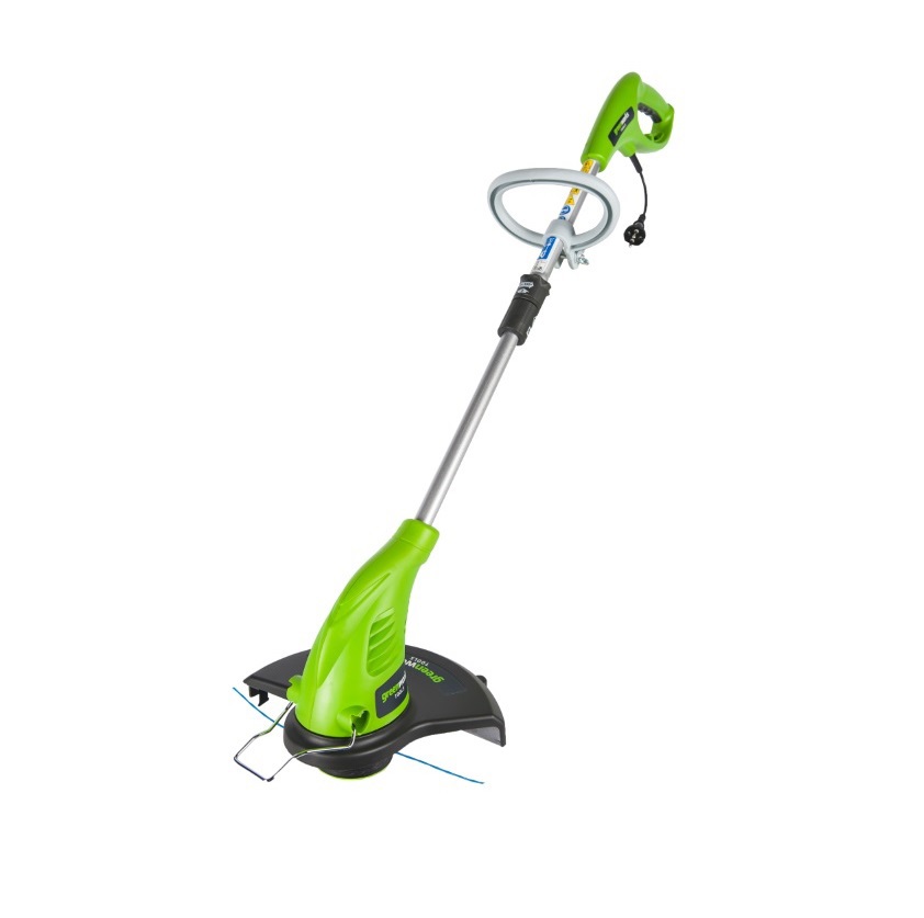 Изображение товара Электрический триммер Greenworks GST5033 мощностью 500 Вт с функцией кромкореза