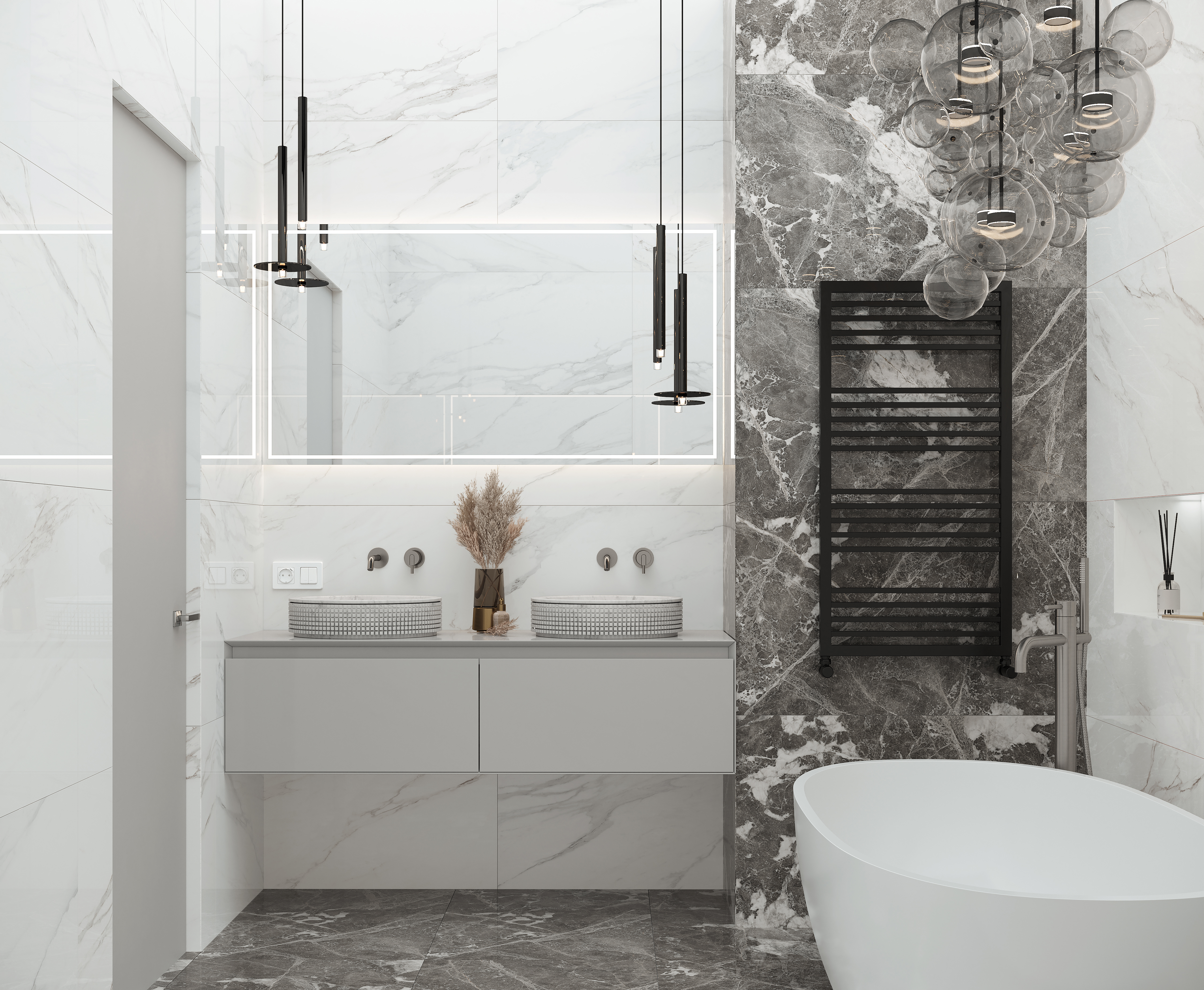 Изображение товара Керамогранит Laparet Calacatta Superb 60x60 см белый полированный