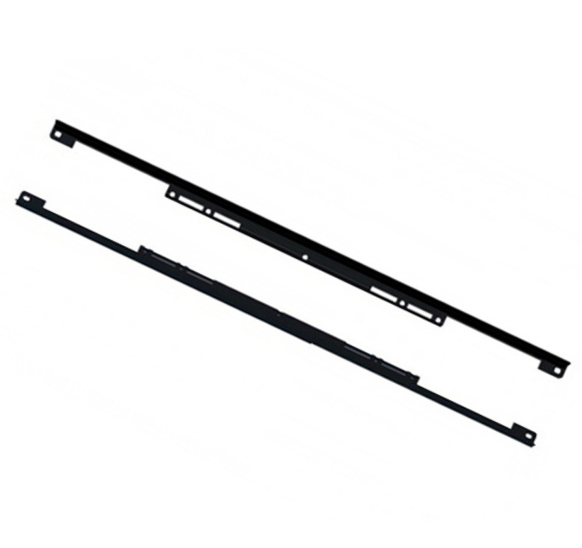 Изображение товара Термозащитный профиль для духовки 600x15x3.8 мм металл черный ТД Виктори комплект из 2 штук