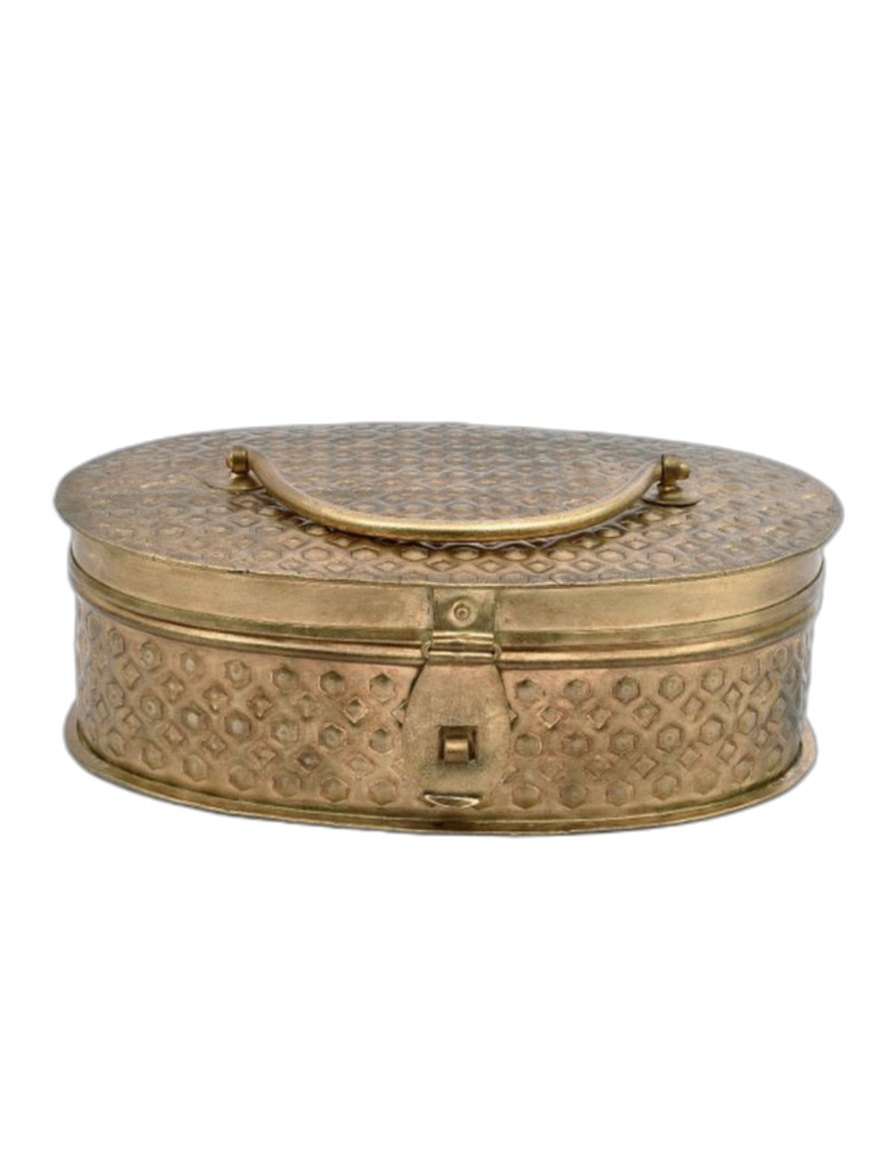 Изображение товара Металлическая овальная шкатулка с гравировкой эксклюзив