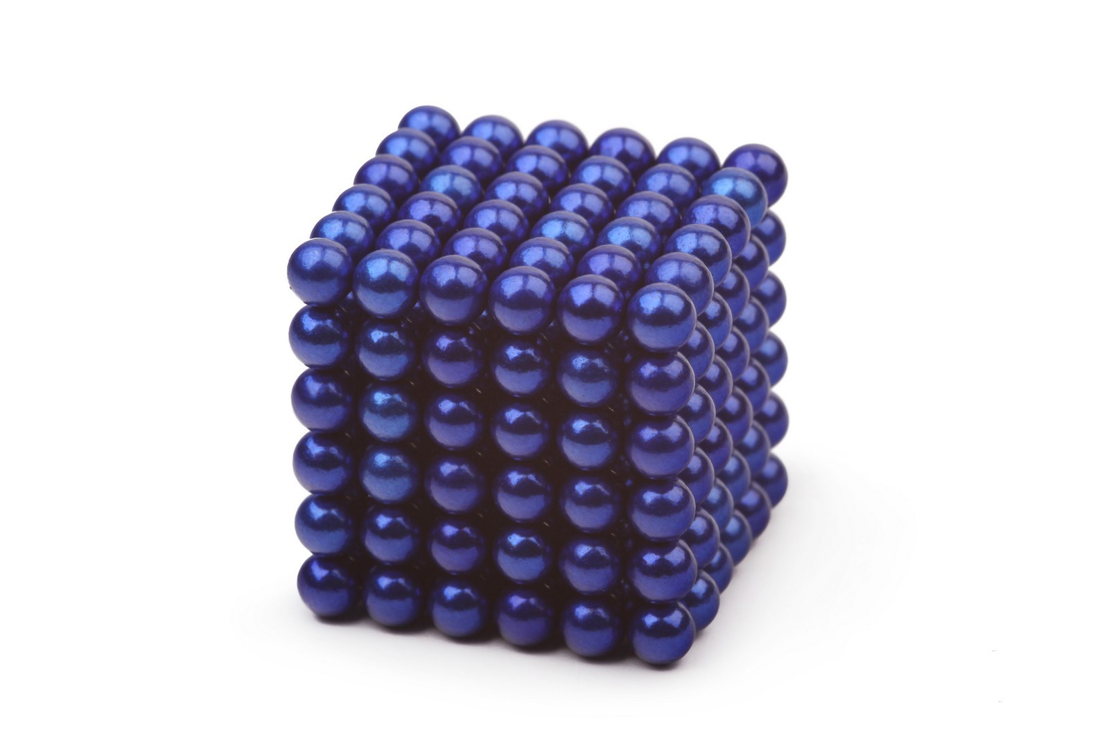 Изображение товара Куб из магнитных шариков Forceberg Cube 5 мм синий, 216 элементов Изображение товара Куб из магнитных шариков Forceberg Cube 5 мм синий, 216 элементов