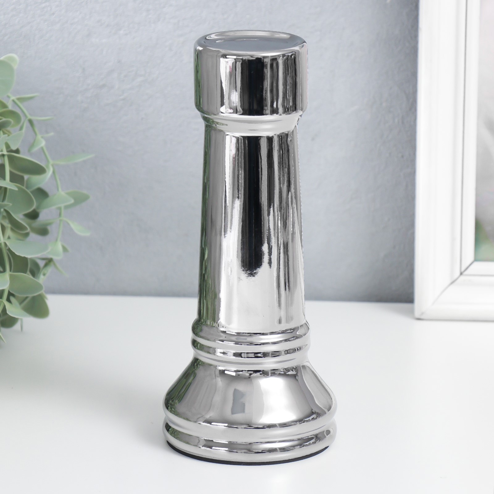 Изображение товара Сувенир Ладья серебро 20x8,8x8,8 см — декоративная керамика