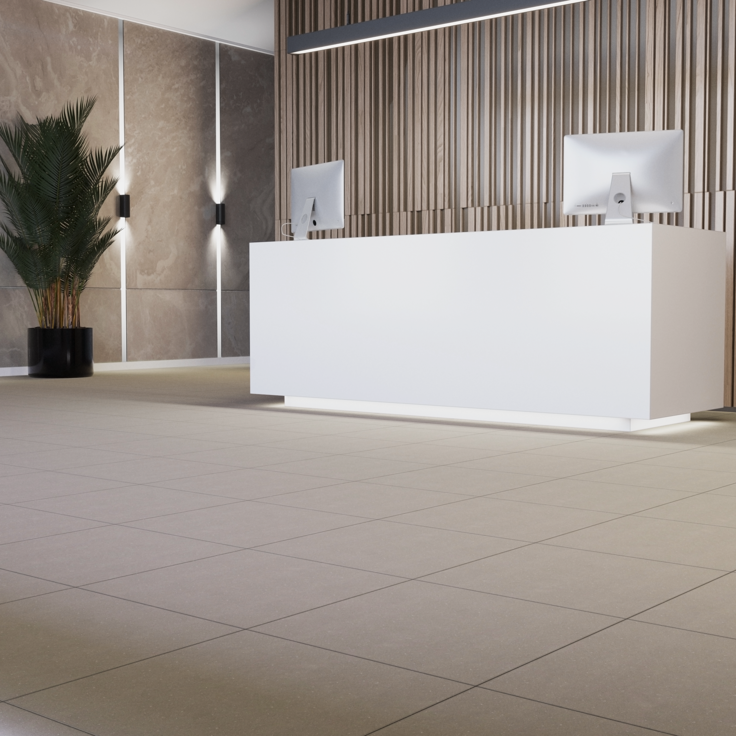 Изображение товара Керамогранит Керамин Осло 30x30 см бежевый для пола и стены