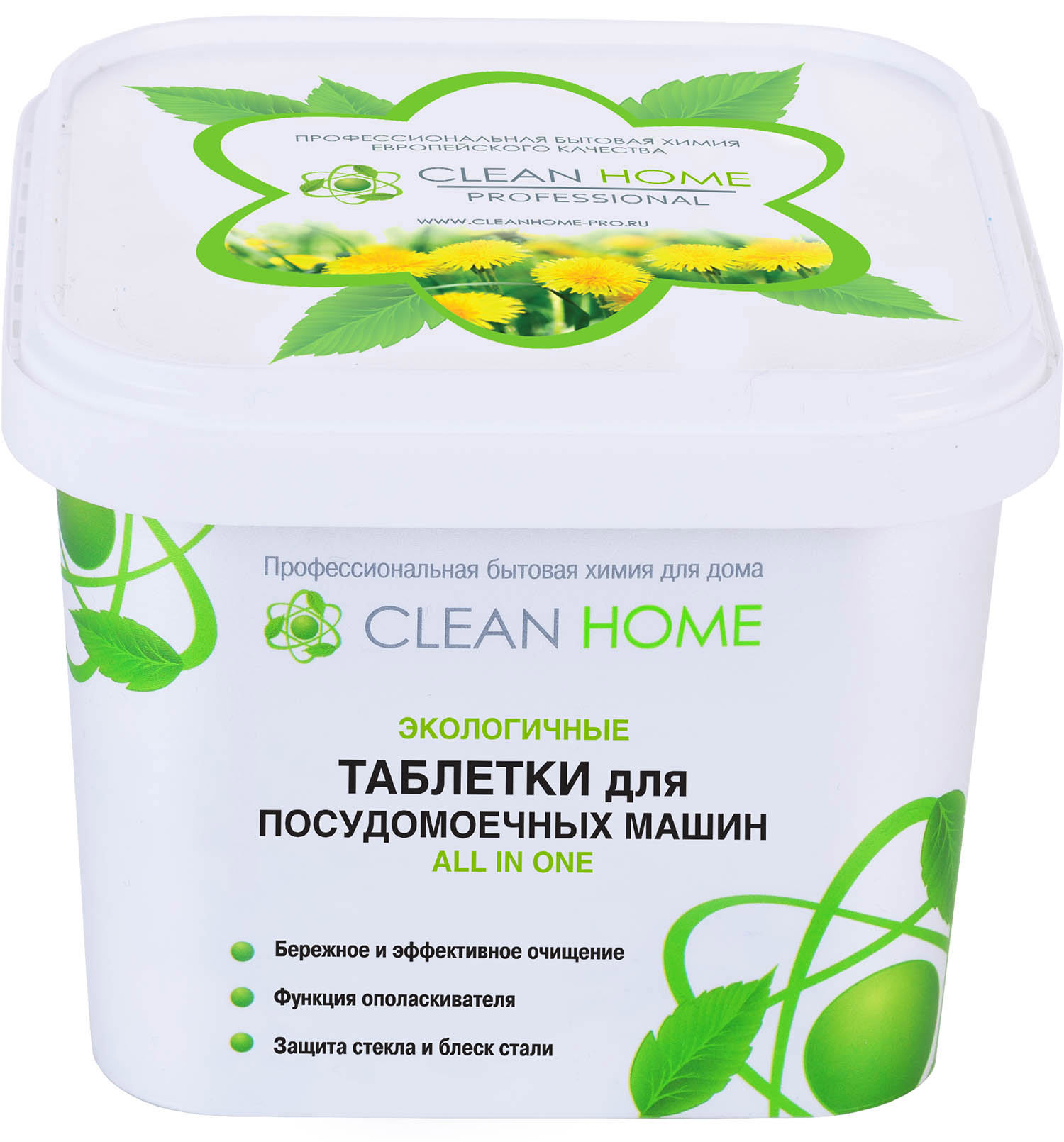 Изображение товара Таблетки для посудомоечных машин CLEAN HOME CH498 30 шт