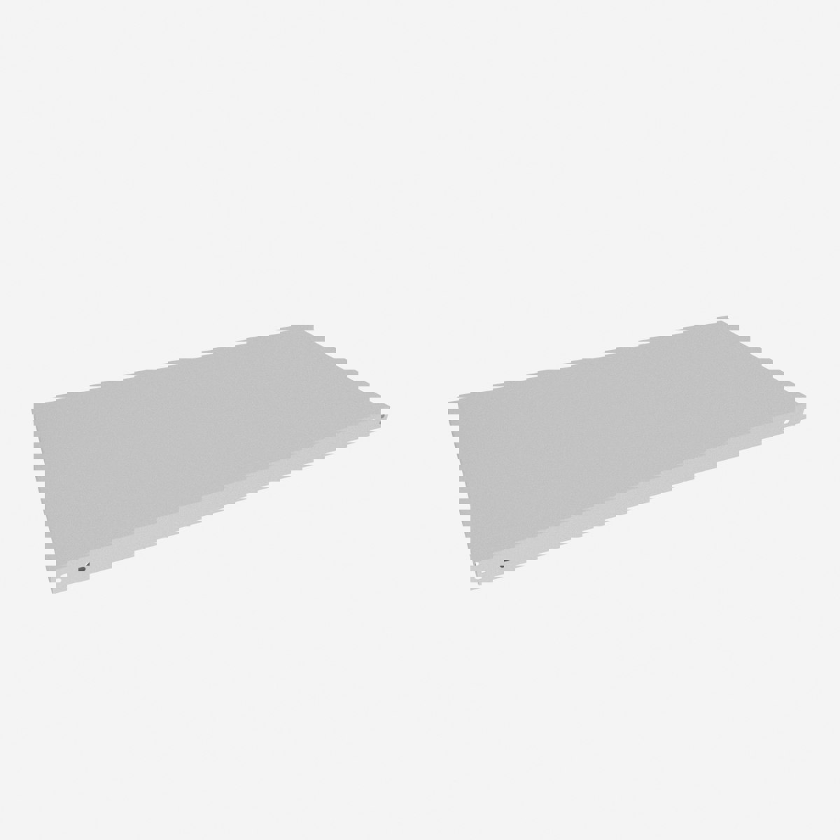 Изображение товара Полка для стеллажа METOS 100x60x3.5 см сталь серый