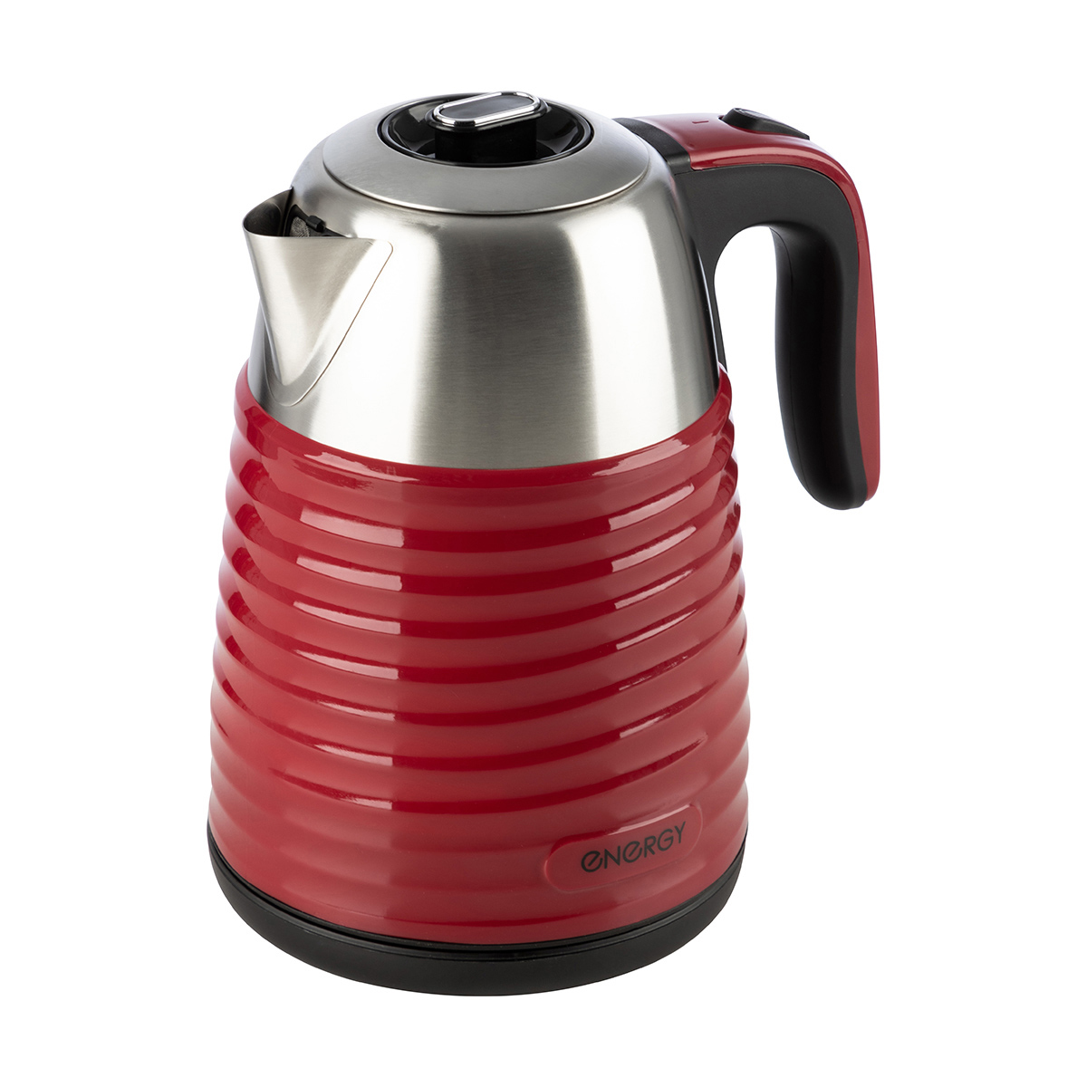 Изображение товара Электрический чайник Energy 164137 1.7 л красный нержавеющая сталь